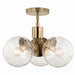 Myhouse Lighting Kichler - 52700CPZ - Three Light Chandelier - Silvarious - Champagne Bronze