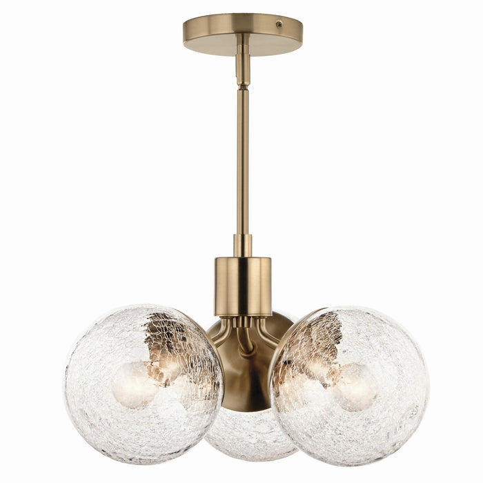 Myhouse Lighting Kichler - 52700CPZ - Three Light Chandelier - Silvarious - Champagne Bronze