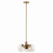 Myhouse Lighting Kichler - 52700CPZCLR - Three Light Chandelier - Silvarious - Champagne Bronze