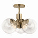 Myhouse Lighting Kichler - 52700CPZCLR - Three Light Chandelier - Silvarious - Champagne Bronze