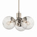 Myhouse Lighting Kichler - 52700PN - Three Light Chandelier - Silvarious - Polished Nickel