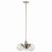 Myhouse Lighting Kichler - 52700PN - Three Light Chandelier - Silvarious - Polished Nickel