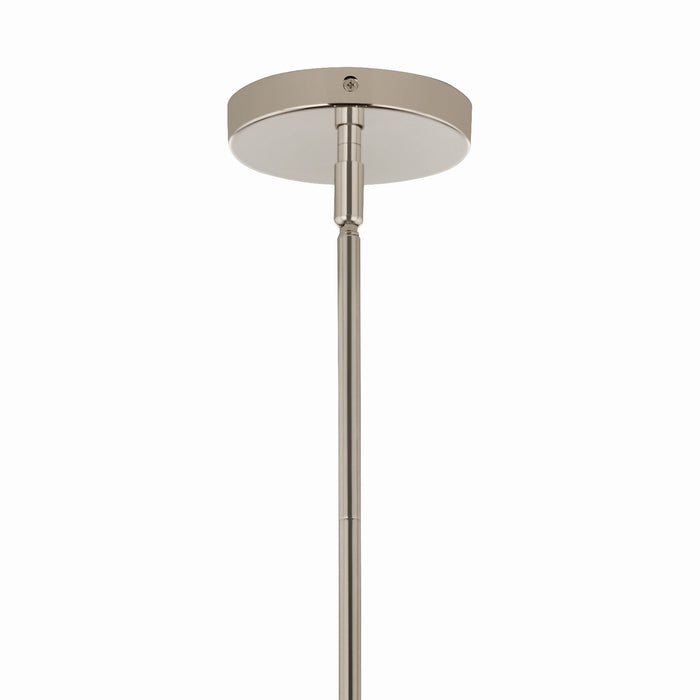 Myhouse Lighting Kichler - 52700PNCLR - Three Light Chandelier - Silvarious - Polished Nickel