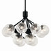 Myhouse Lighting Kichler - 52701BK - 12 Light Chandelier Convertible - Silvarious - Black