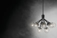 Myhouse Lighting Kichler - 52701BK - 12 Light Chandelier Convertible - Silvarious - Black