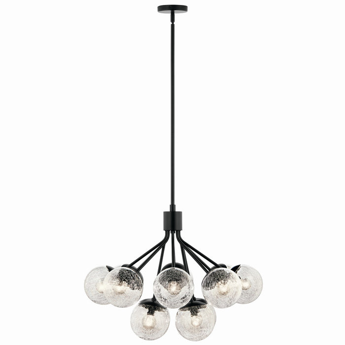 Myhouse Lighting Kichler - 52701BK - 12 Light Chandelier Convertible - Silvarious - Black