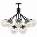 Myhouse Lighting Kichler - 52701BK - 12 Light Chandelier Convertible - Silvarious - Black