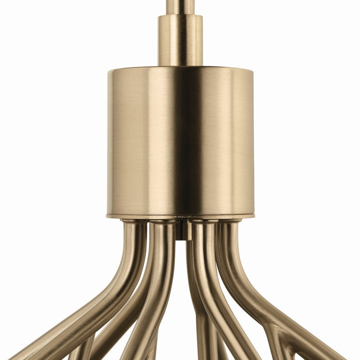 Myhouse Lighting Kichler - 52701CPZ - 12 Light Chandelier Convertible - Silvarious - Champagne Bronze