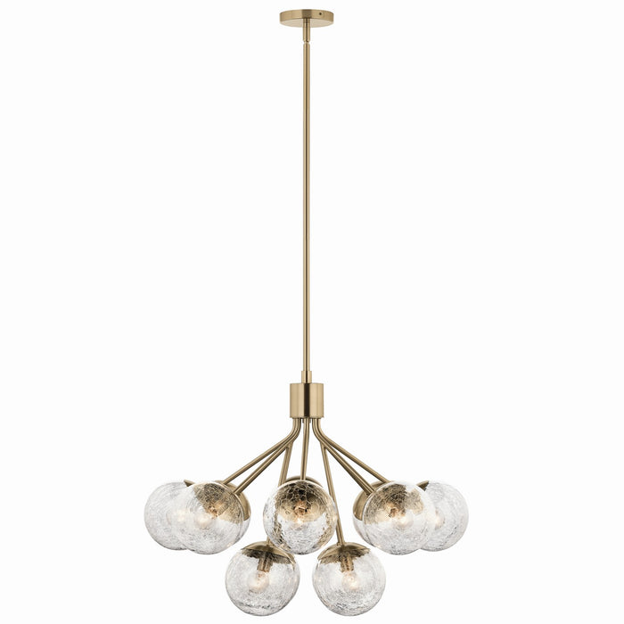 Myhouse Lighting Kichler - 52701CPZ - 12 Light Chandelier Convertible - Silvarious - Champagne Bronze