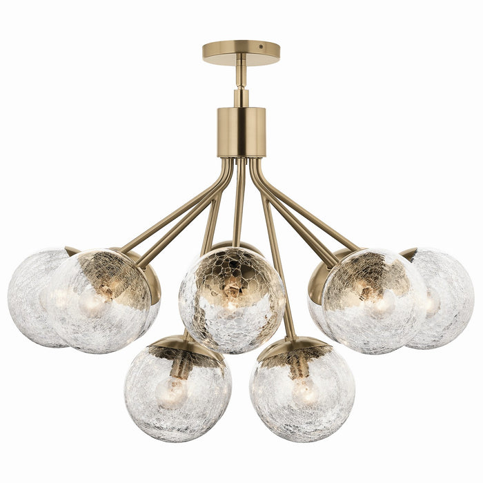 Myhouse Lighting Kichler - 52701CPZ - 12 Light Chandelier Convertible - Silvarious - Champagne Bronze