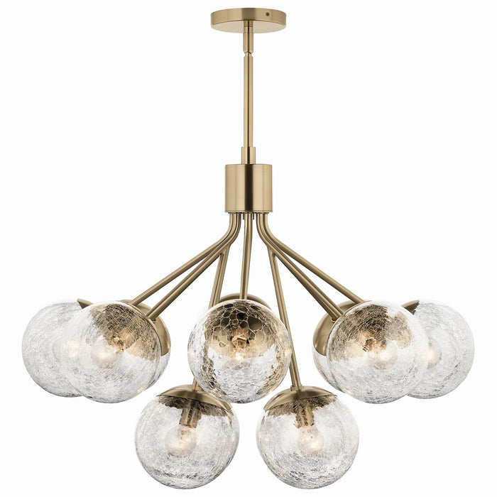 Myhouse Lighting Kichler - 52701CPZ - 12 Light Chandelier Convertible - Silvarious - Champagne Bronze
