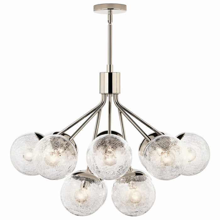 Myhouse Lighting Kichler - 52701PN - 12 Light Chandelier Convertible - Silvarious - Polished Nickel