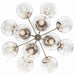 Myhouse Lighting Kichler - 52701PNCLR - 12 Light Chandelier Convertible - Silvarious - Polished Nickel