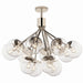 Myhouse Lighting Kichler - 52701PNCLR - 12 Light Chandelier Convertible - Silvarious - Polished Nickel