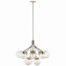 Myhouse Lighting Kichler - 52701PNCLR - 12 Light Chandelier Convertible - Silvarious - Polished Nickel