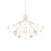 Myhouse Lighting Kichler - 52702CPZ - 16 Light Chandelier Convertible - Silvarious - Champagne Bronze