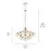 Myhouse Lighting Kichler - 52702CPZ - 16 Light Chandelier Convertible - Silvarious - Champagne Bronze