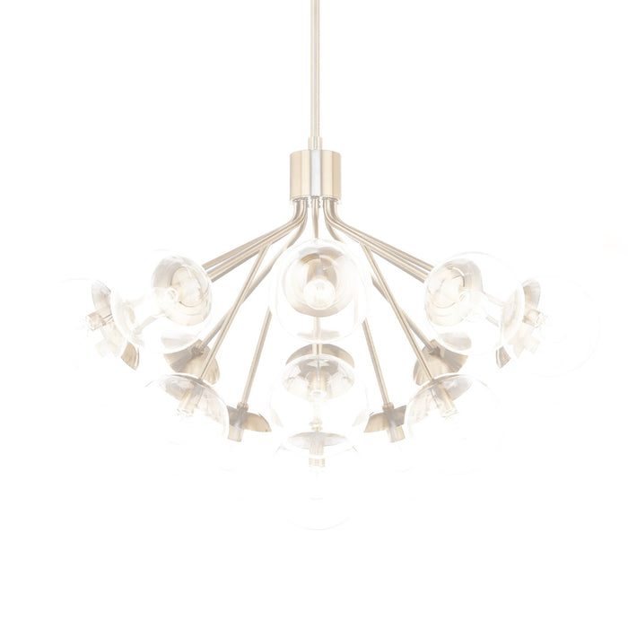 Myhouse Lighting Kichler - 52702CPZCLR - 16 Light Chandelier Convertible - Silvarious - Champagne Bronze