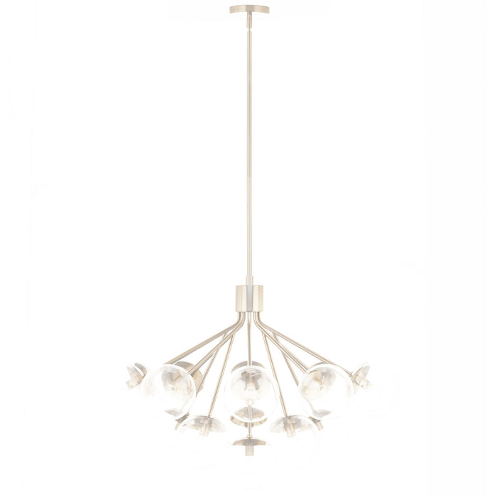 Myhouse Lighting Kichler - 52702CPZCLR - 16 Light Chandelier Convertible - Silvarious - Champagne Bronze