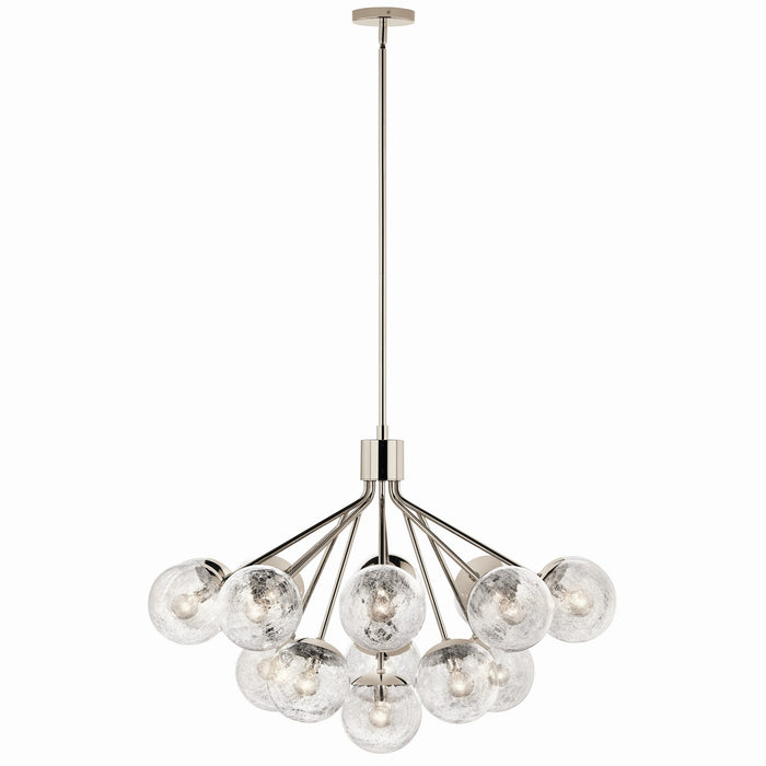 Myhouse Lighting Kichler - 52702PN - 16 Light Chandelier Convertible - Silvarious - Polished Nickel