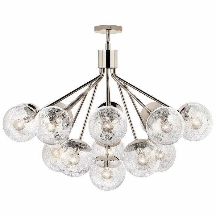 Myhouse Lighting Kichler - 52702PN - 16 Light Chandelier Convertible - Silvarious - Polished Nickel