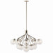 Myhouse Lighting Kichler - 52702PNCLR - 16 Light Chandelier Convertible - Silvarious - Polished Nickel