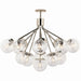 Myhouse Lighting Kichler - 52702PNCLR - 16 Light Chandelier Convertible - Silvarious - Polished Nickel