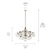 Myhouse Lighting Kichler - 52702PNCLR - 16 Light Chandelier Convertible - Silvarious - Polished Nickel