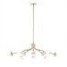 Myhouse Lighting Kichler - 52703CPZ - 12 Light Linear Chandelier Convertible - Silvarious - Champagne Bronze