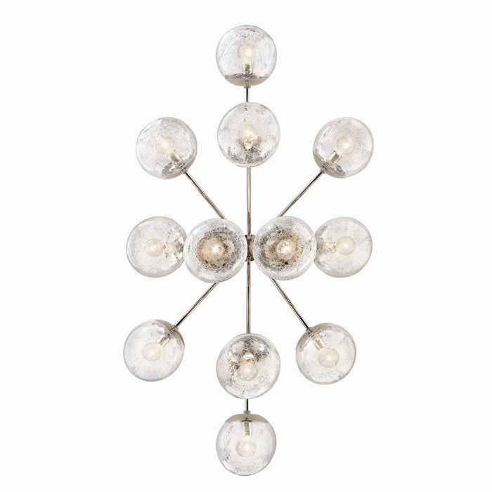 Myhouse Lighting Kichler - 52703PN - 12 Light Linear Chandelier Convertible - Silvarious - Polished Nickel