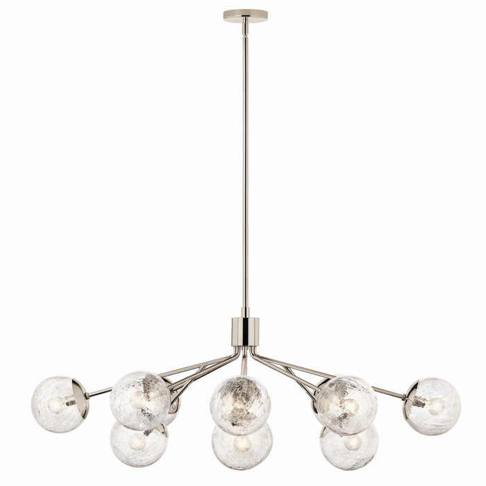 Myhouse Lighting Kichler - 52703PN - 12 Light Linear Chandelier Convertible - Silvarious - Polished Nickel