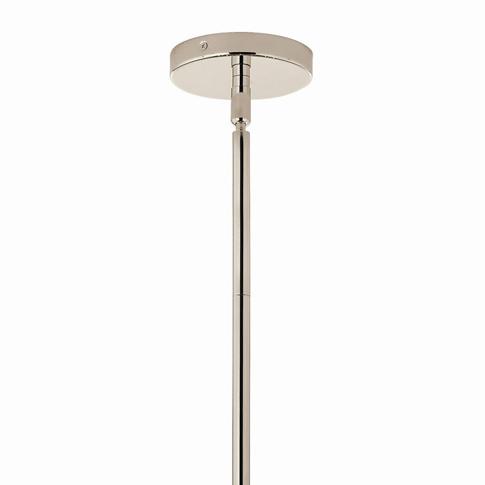 Myhouse Lighting Kichler - 52703PNCLR - 12 Light Linear Chandelier Convertible - Silvarious - Polished Nickel