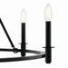 Myhouse Lighting Kichler - 52705BK - Six Light Chandelier - Carrick - Black