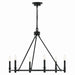 Myhouse Lighting Kichler - 52705BK - Six Light Chandelier - Carrick - Black