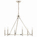 Myhouse Lighting Kichler - 52705PN - Six Light Chandelier - Carrick - Polished Nickel