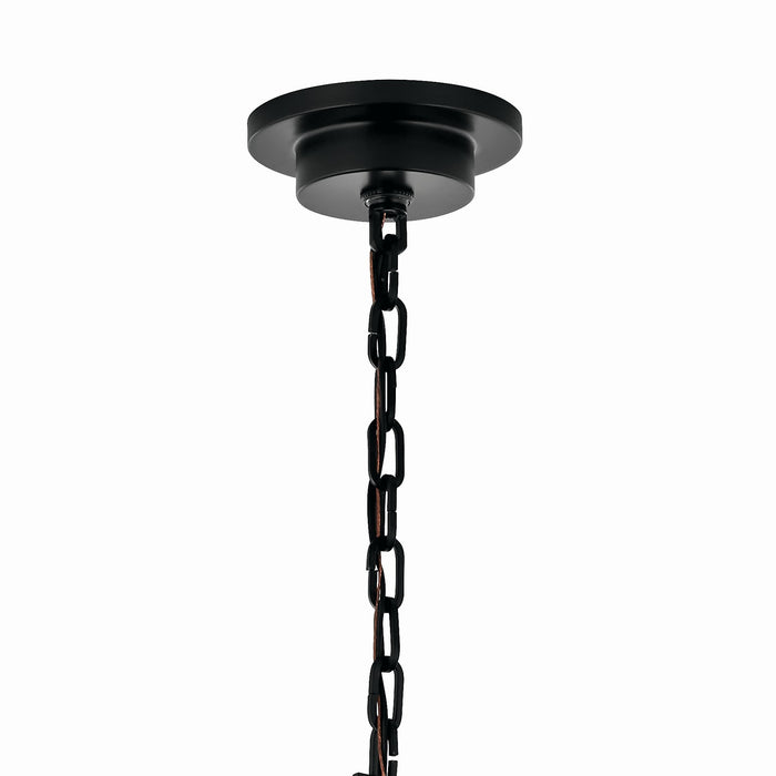 Myhouse Lighting Kichler - 52706BK - Eight Light Chandelier - Carrick - Black