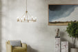 Myhouse Lighting Kichler - 52706CPZ - Eight Light Chandelier - Carrick - Champagne Bronze