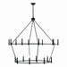 Myhouse Lighting Kichler - 52708BK - 18 Light Chandelier - Carrick - Black