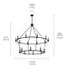 Myhouse Lighting Kichler - 52708BK - 18 Light Chandelier - Carrick - Black