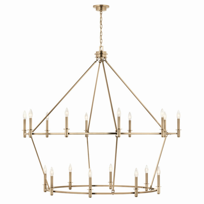 Myhouse Lighting Kichler - 52708CPZ - 18 Light Chandelier - Carrick - Champagne Bronze