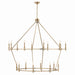 Myhouse Lighting Kichler - 52708CPZ - 18 Light Chandelier - Carrick - Champagne Bronze