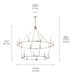 Myhouse Lighting Kichler - 52708PN - 18 Light Chandelier - Carrick - Polished Nickel