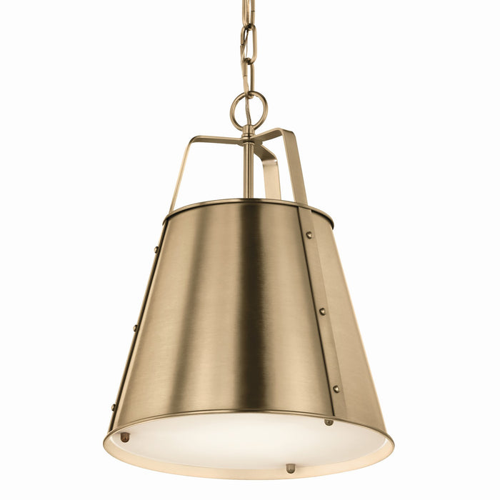 Myhouse Lighting Kichler - 52710CPZ - One Light Pendant - Etcher - Champagne Bronze