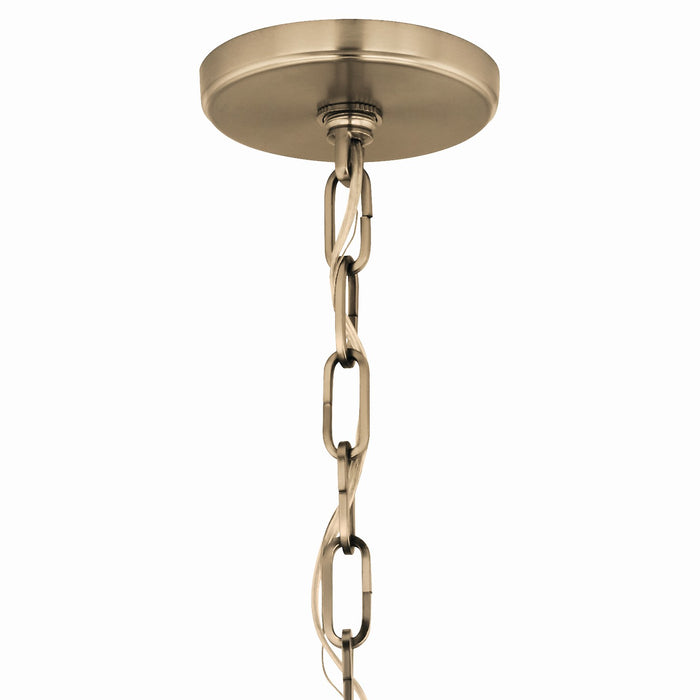 Myhouse Lighting Kichler - 52711CPZ - Two Light Pendant - Etcher - Champagne Bronze