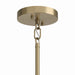 Myhouse Lighting Kichler - 52716CPZ - Four Light Chandelier/Semi Flush Mount - Madden - Champagne Bronze