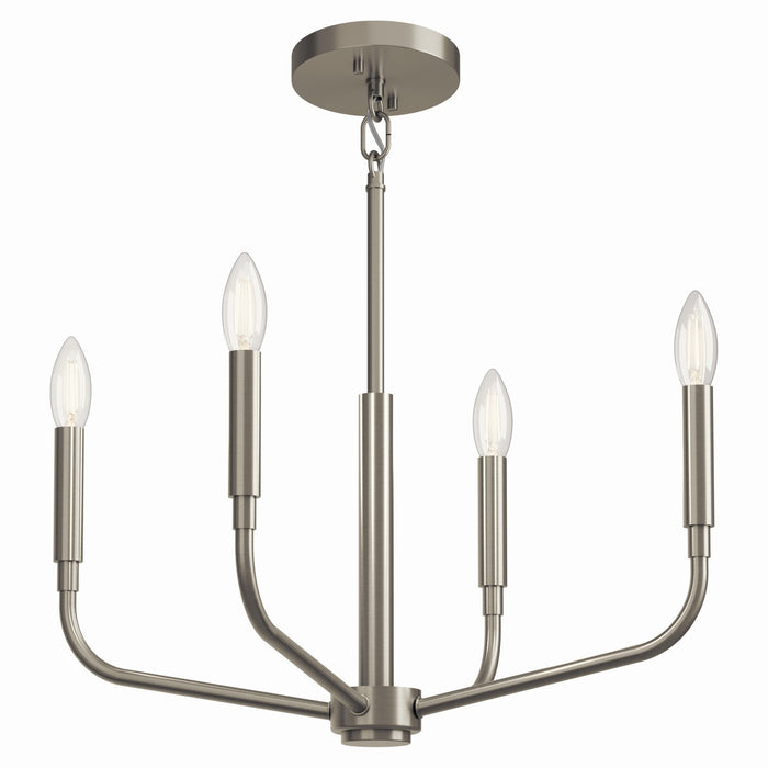 Myhouse Lighting Kichler - 52716NI - Four Light Chandelier/Semi Flush Mount - Madden - Brushed Nickel