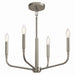 Myhouse Lighting Kichler - 52716NI - Four Light Chandelier/Semi Flush Mount - Madden - Brushed Nickel