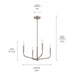 Myhouse Lighting Kichler - 52716NI - Four Light Chandelier/Semi Flush Mount - Madden - Brushed Nickel