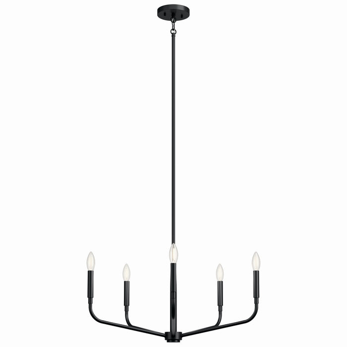 Myhouse Lighting Kichler - 52717BK - Five Light Chandelier - Madden - Black