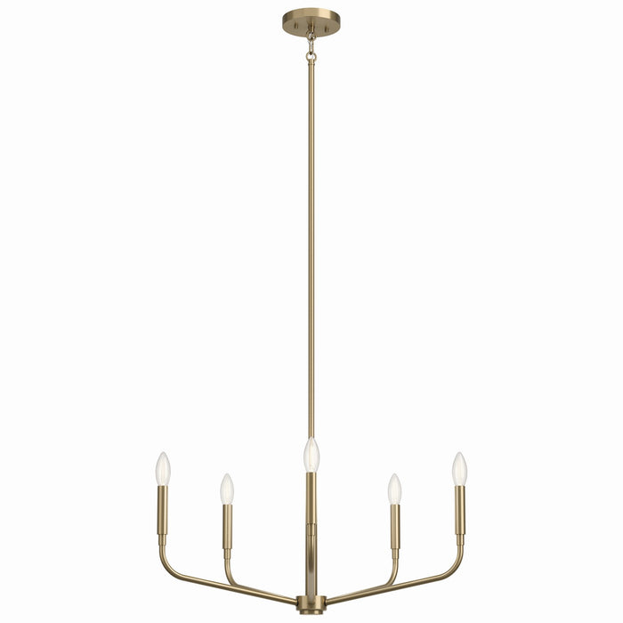 Myhouse Lighting Kichler - 52717CPZ - Five Light Chandelier - Madden - Champagne Bronze